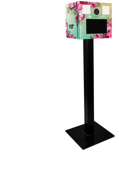 Vollständig folierte Pixtar Fotobox